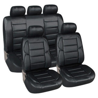 Funda Cubre Asiento Auto Cuerina Acolchada Riñonera Full